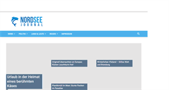 Desktop Screenshot of nordseejournal.com